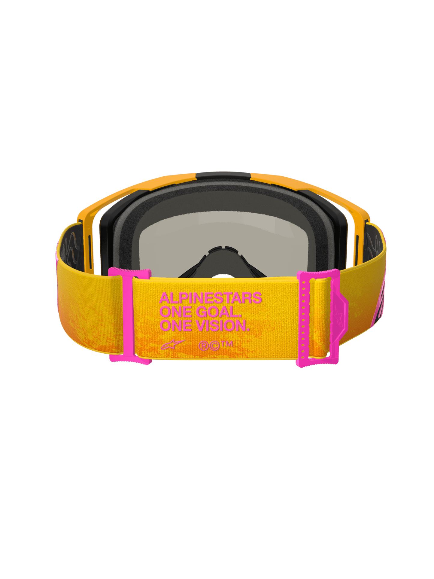 Alpinestars Vision 8 Corp Motocross-Schutzbrille Mirror Gold Orange Yellow Pink - MxProStoreParts