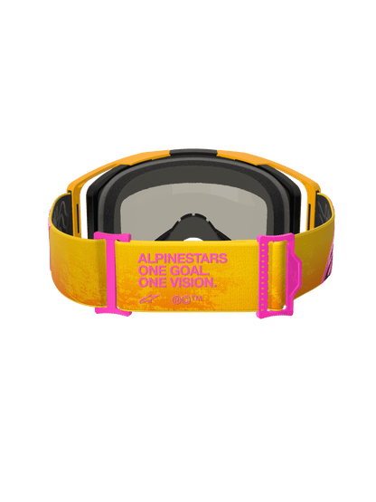 Alpinestars Vision 8 Corp Motocross-Schutzbrille Mirror Gold Orange Yellow Pink - MxProStoreParts