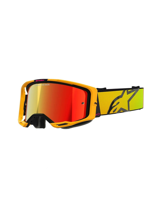 Alpinestars Goggle Vision 8 CORP YELLOW PINK Mirror Red/ - MxProStoreParts