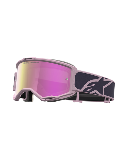 Alpinestars Vision 5 Rora Veiligheidsbril Graystone Old Pink Mirror Pink