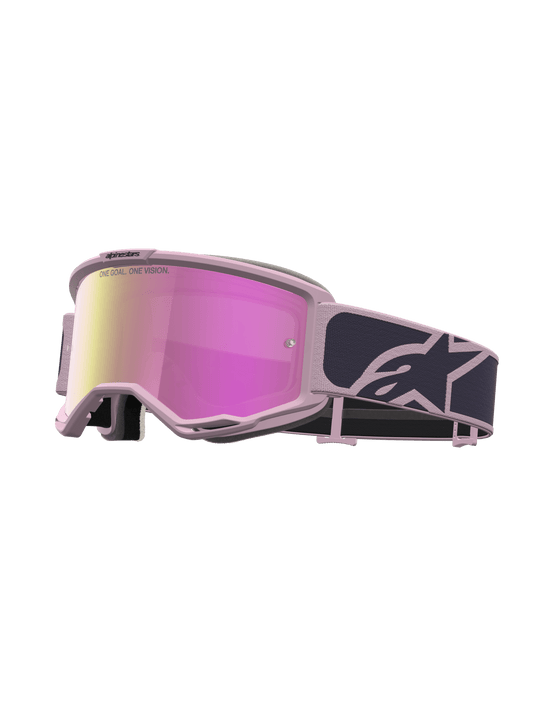 Alpinestars Vision 5 Rora Veiligheidsbril Graystone Old Pink Mirror Pink - MxProStoreParts