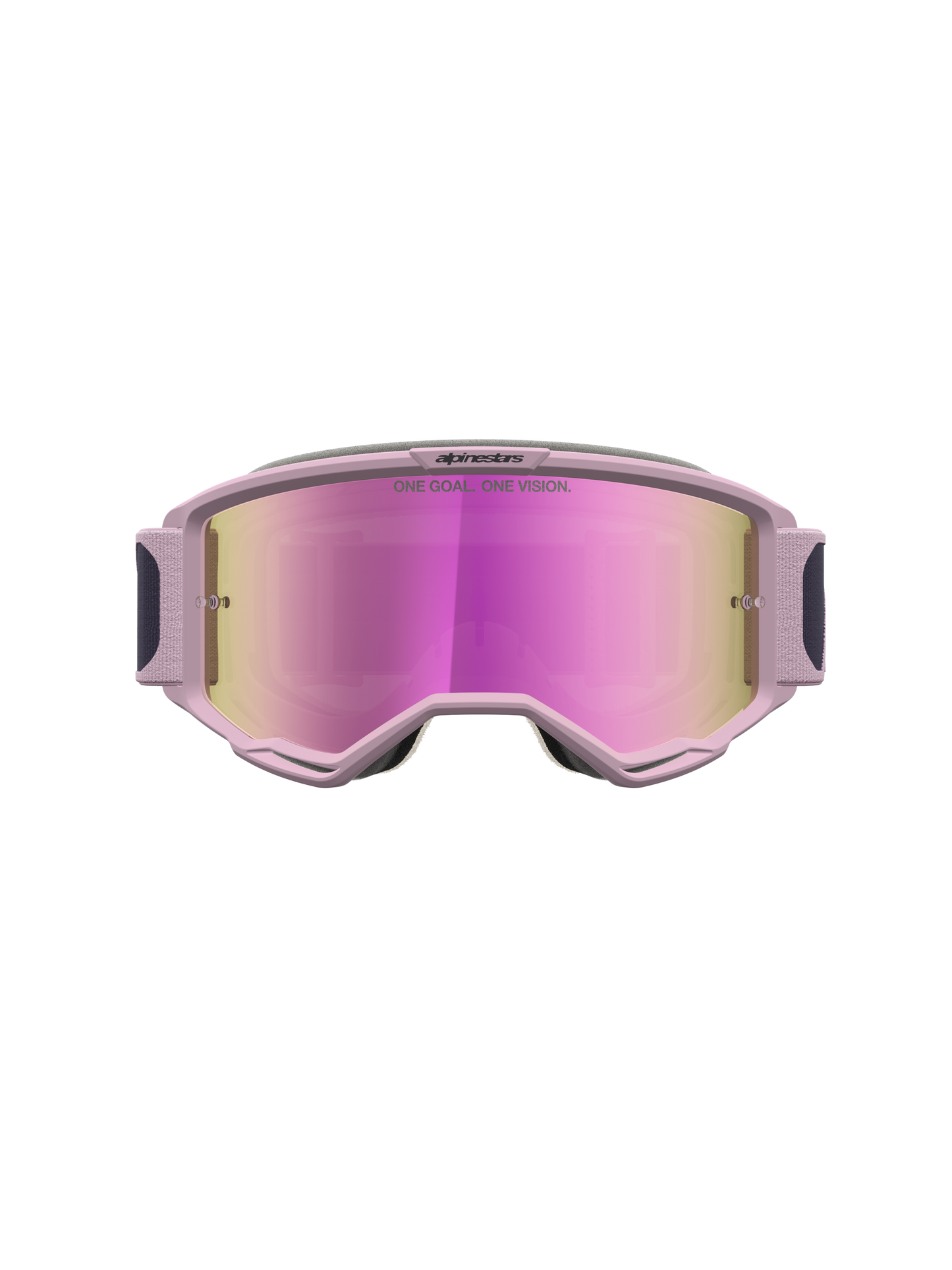 Alpinestars Vision 5 Rora Veiligheidsbril Graystone Old Pink Mirror Pink