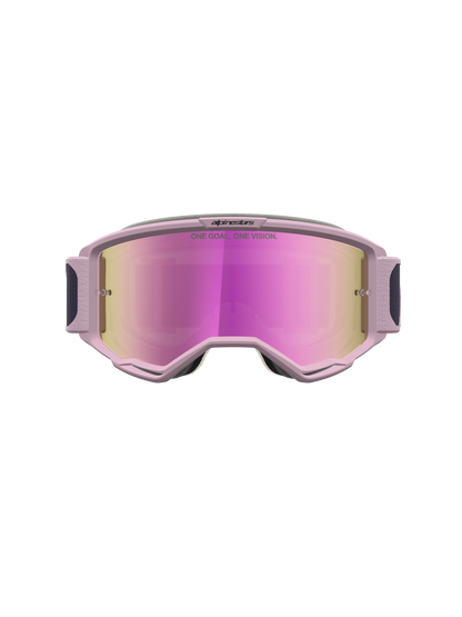 Alpinestars Vision 5 Rora Veiligheidsbril Graystone Old Pink Mirror Pink