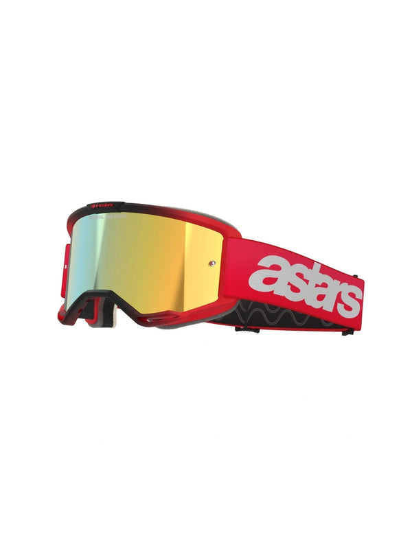 Alpinestars Brille Vision 5 BLAZE Rot/ Spiegelfarbenes Gold - MxProStoreParts