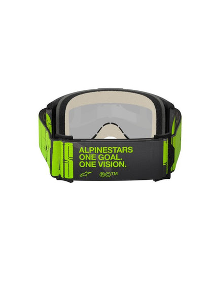 Alpinestars Goggle Vision 5 HOLLOW CHARCOAL YLLW FL Mirror SILVER