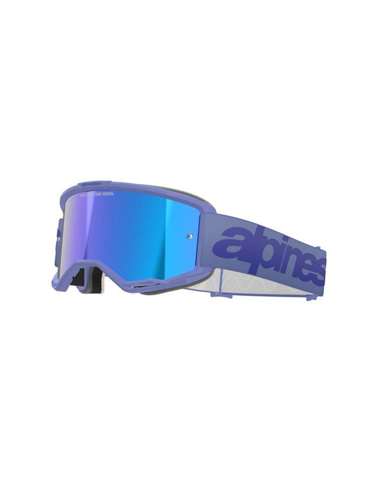 Alpinestars Goggle Vision 5 WORDMARK PURPLE Mirror BLUE