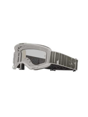 Alpinestars Vision 5 Hollow Crossbril Grijs (Lens: Helder) Crossbril