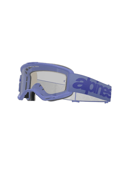 Alpinestars Vision 5 Wordmark Crossbril Paars (Lens: Helder) - MxProStoreParts