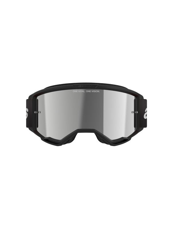 Alpinestars Goggle Vision 3 WORDMARK Black/ Mirror SILVER