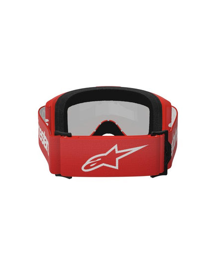 Alpinestars Vision 3 Wordmark Goggle Rood Mirror Zilver