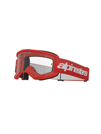 Alpinestars Goggle Vision 3 WORDMARK Red/ Clear