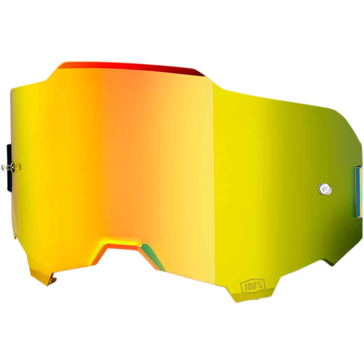 100% Goud Spiegel Lens voor 100% Armega crossbril - MxProStoreParts