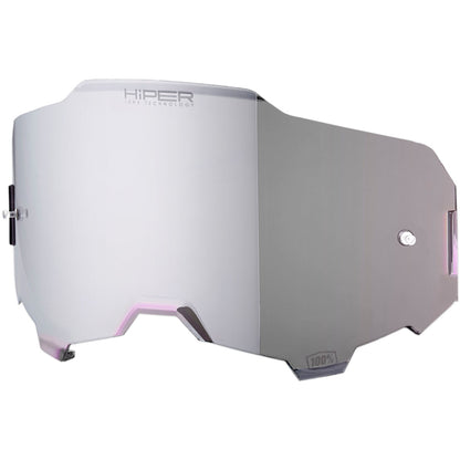 100% Mirror Silver Lens voor 100% Armega Hiper crossbril