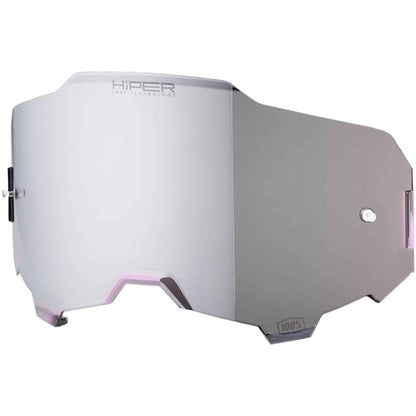 100% Mirror Silver Lens voor 100% Armega Hiper crossbril