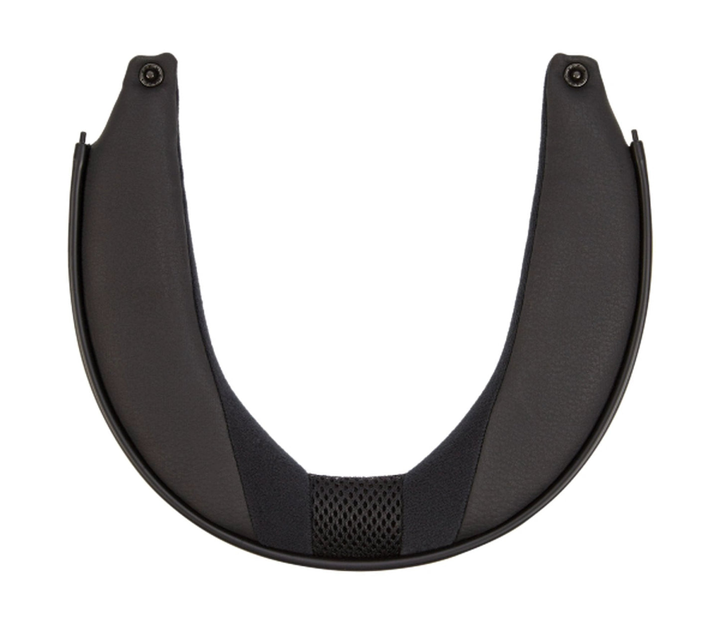 Schuberth neck pads C3 Basic, black U-shaped helmet neck cushion with mesh center