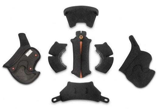 Schuberth J2 inner lining set, black helmet liners and pads kit