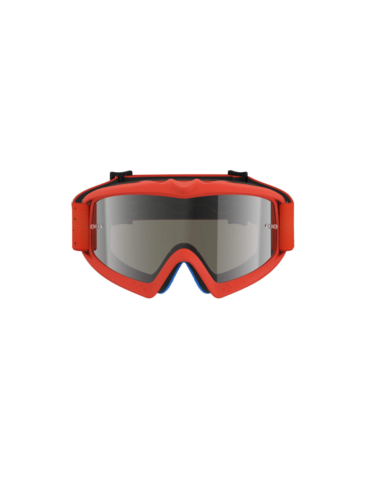 Alpinestars Jeugd Vision Vesta Veiligheidsbril Oranje Zilver Spiegel Zilver