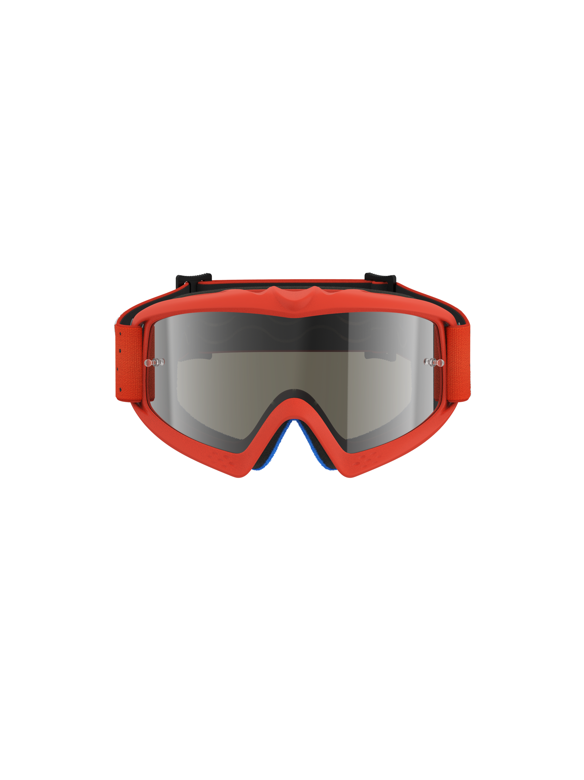 Alpinestars Jeugd Vision Vesta Veiligheidsbril Oranje Zilver Spiegel Zilver