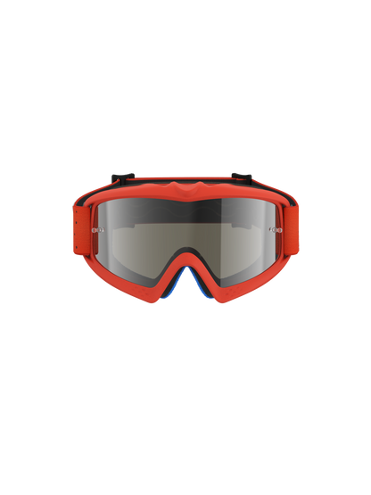Alpinestars Jeugd Vision Vesta Veiligheidsbril Oranje Zilver Spiegel Zilver
