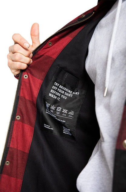 JOHN DOE Motoshirt herenjas rood 4XL - MxProStoreParts