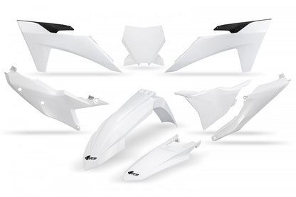 UFO plastic kit Wit KTM SX 125/150/250/300 2023-2024 & SX-F 250/350/450 2023-2024