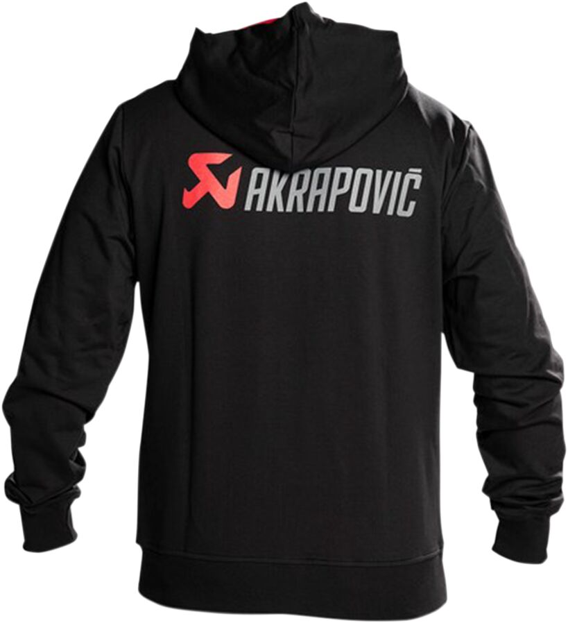 AKRAPOVIC herenvest met capuchon en volledige ritssluiting, maat M