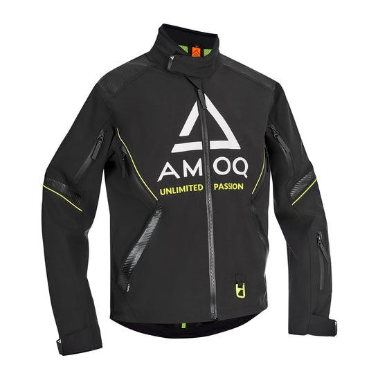 AMOQ Caliber V2 Jacket Black/Hivis Yellow
