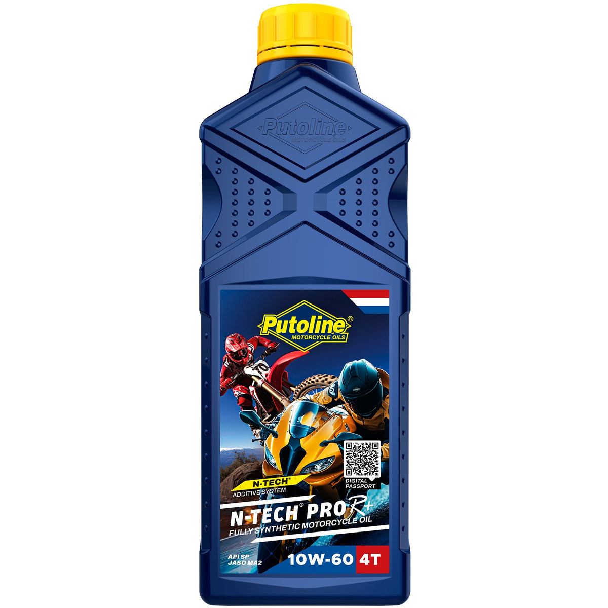 Putoline N-Tech Pro R+ 10W-60 motorolie – één fles van 1 liter