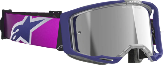 Alpinestars Vision 8 Corp PRP/LT Goggle – Gray / Mirror Silver