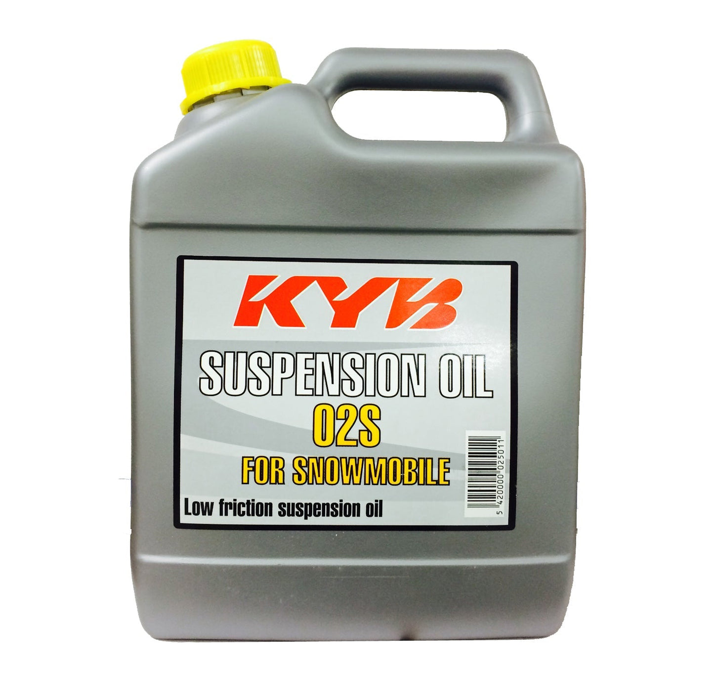 KYB snowmobile suspension oil O2S 5 liter