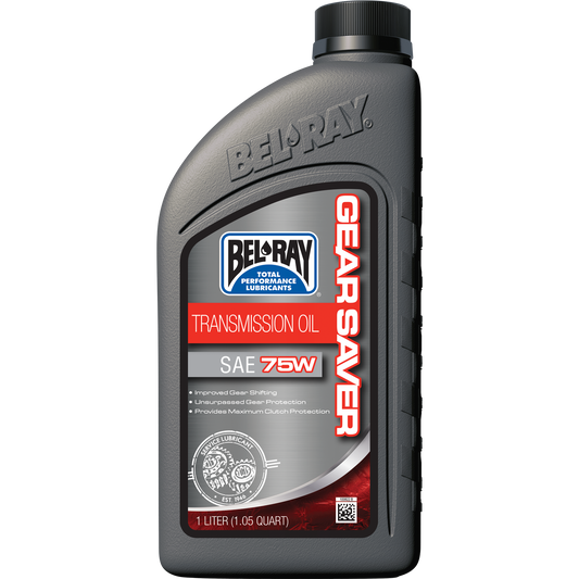 Bel-Ray Gear Saver transmission oil, SAE 75W, 1L gray plastic bottle
