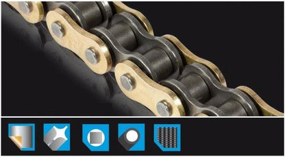 TSUBAKI Kette 520 MXE - RQ2 X-RING - 130 Glieder - MxProStoreParts