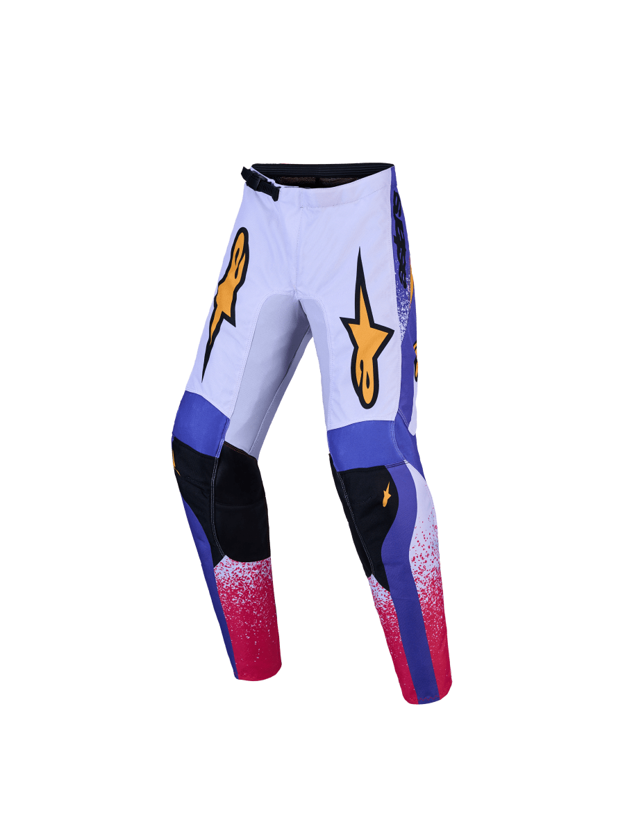 Jeugd Fluid Drag Broek Licht Lilac Blauw Iris Goud - MxProStoreParts