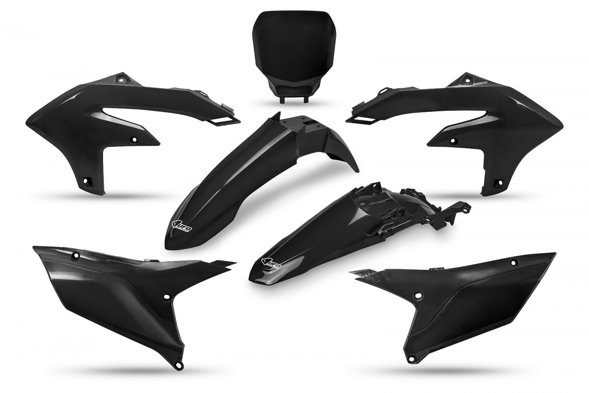 UFO Plastic kit 5-parts Black 001 YZ450F 23-25 YZ250F 24-..