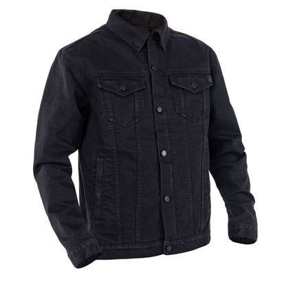 JOHN DOE Maverick herenjas XTM® Denim zwart 3XL