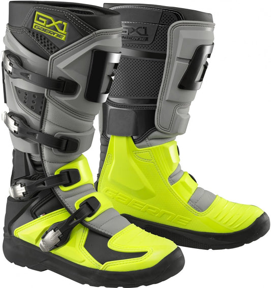 Gaerne G-X1 Evo Cross-Stiefel Schwarz Weiß