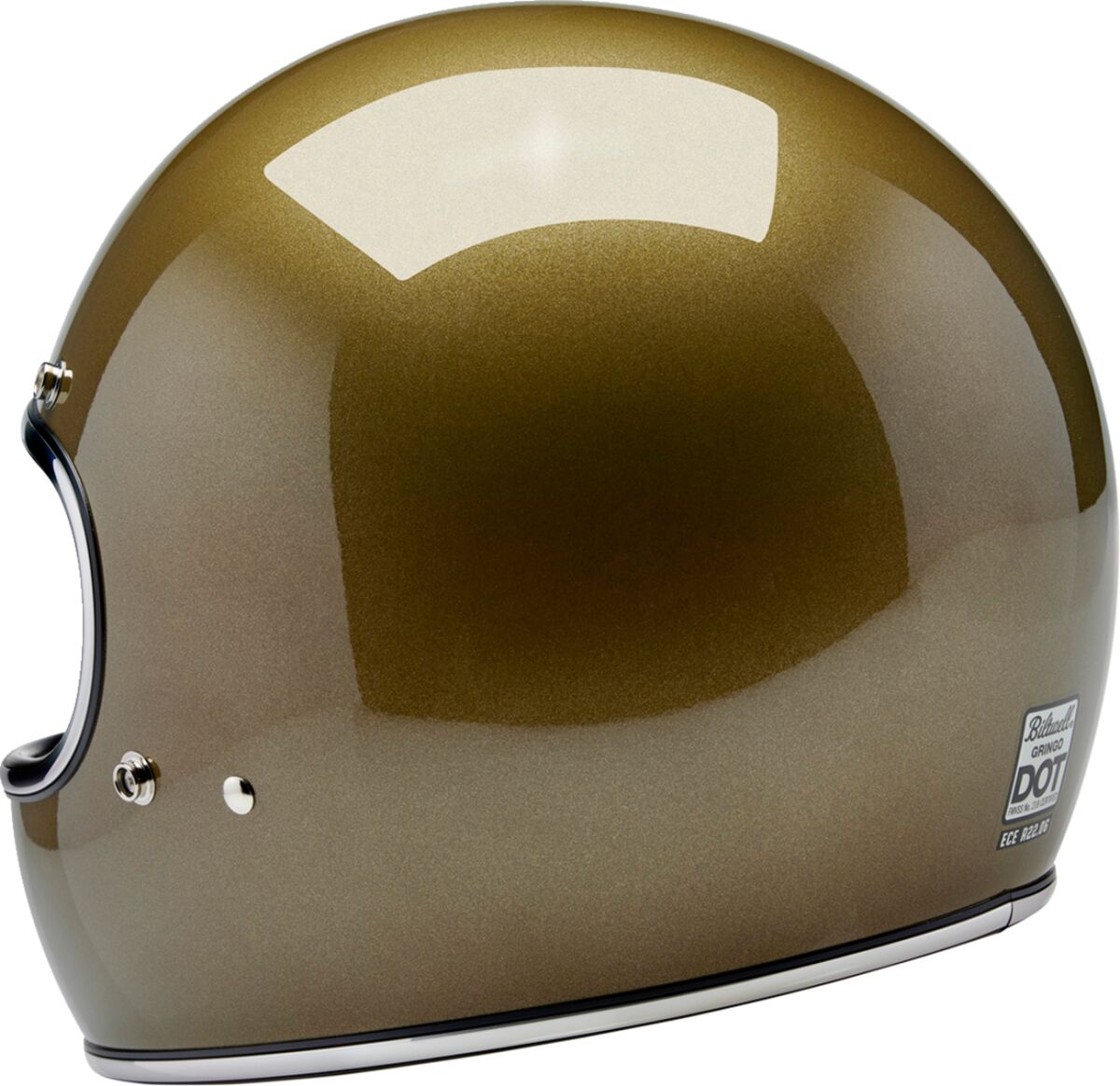 BILTWELL Gringo integraalhelm Ugly Gold — maat S - MxProStoreParts