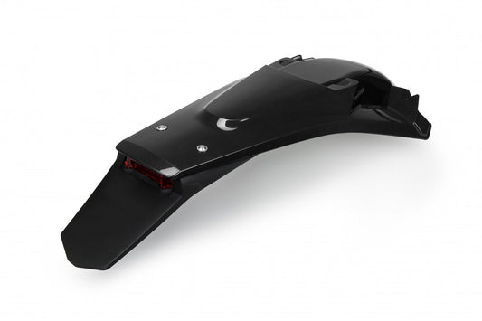 UFO Rear Fender Enduro LED HVA TE/FE 150-501 2017-19 Black 001