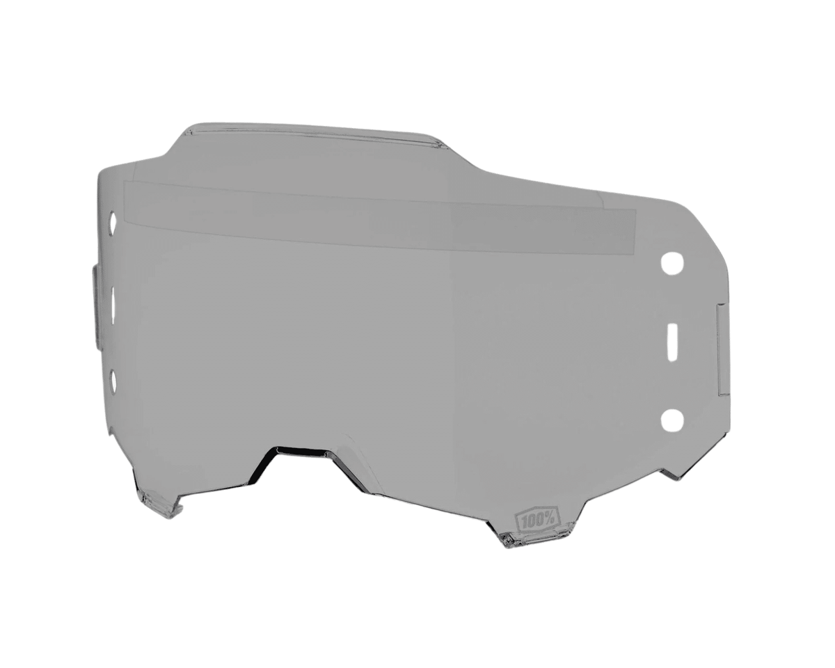 100% Smoke Lens voor 100% Armega Forecast crossbril roll off - MxProStoreParts