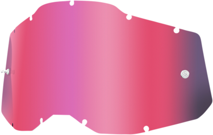 100% roze spiegel lens voor racecraft 2/accuri 2/strata 2