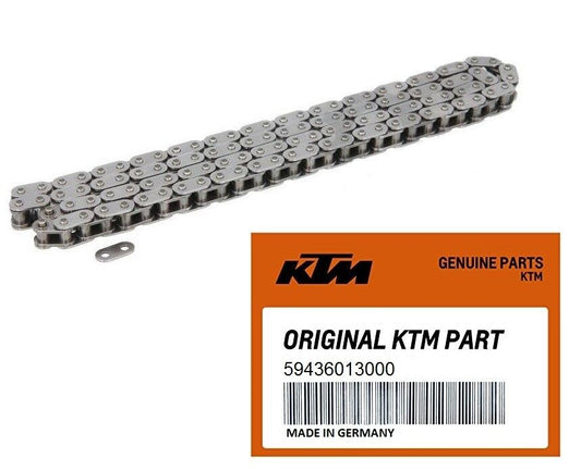 KTM OEM TIMING CHAIN 92 ROLLS 03 450 SX 59436013000