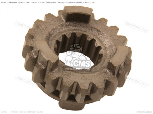 Yamaha OEM GEAR, 5TH WHEEL