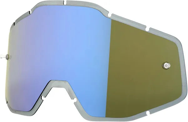 100% Accuri/Strata/Racecraft spiegellens – smoke/blauw