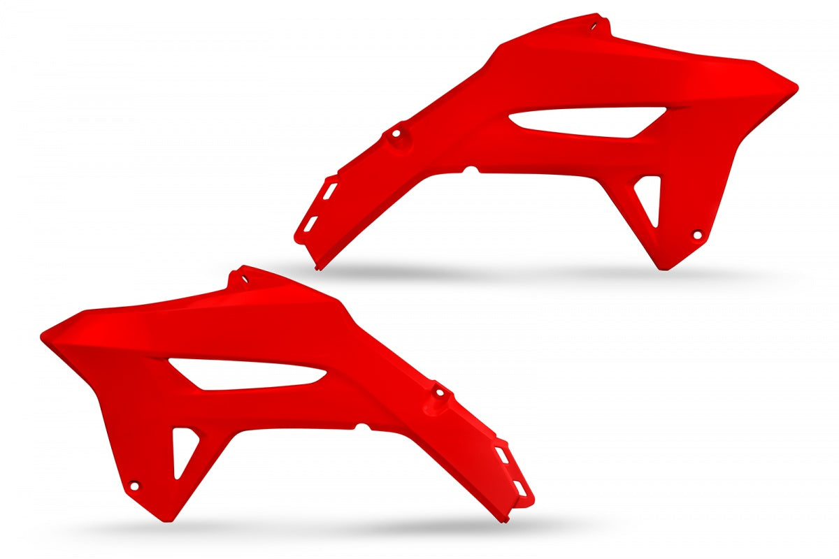 UFO Radiator Covers CRF250R 22-24 CRF450R 21-24 Red 070