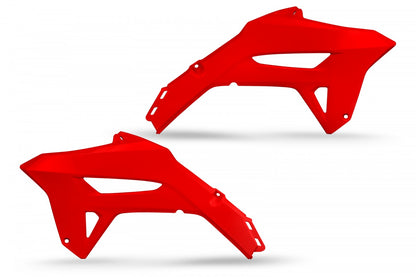 UFO Radiator Covers CRF250R 22-24 CRF450R 21-24 Red 070