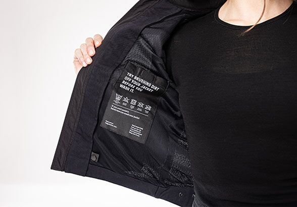 JOHN DOE Aero Mesh damesmotorjas zwart maat L