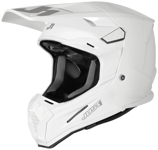 Just1 Helmet J - 22 F Solid White Gloss - MxProStoreParts