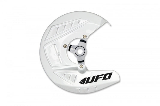 UFO Brakedisck cover front YZF450 23- White 041