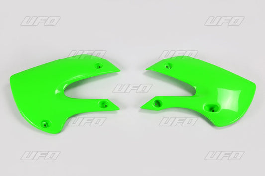 UFO Radiator Covers KX65 00- Green 026