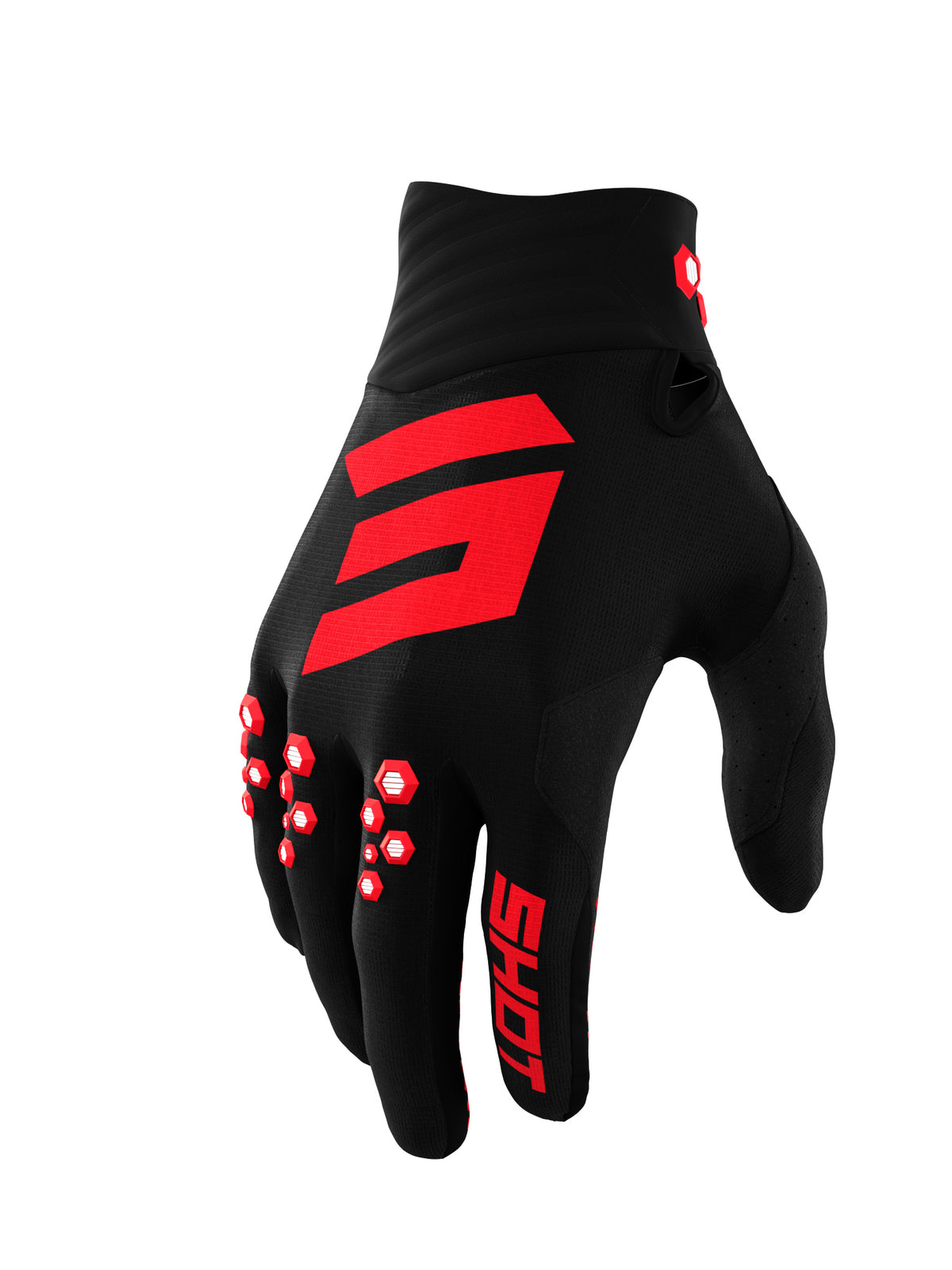 SHOT Gloves Contact Red